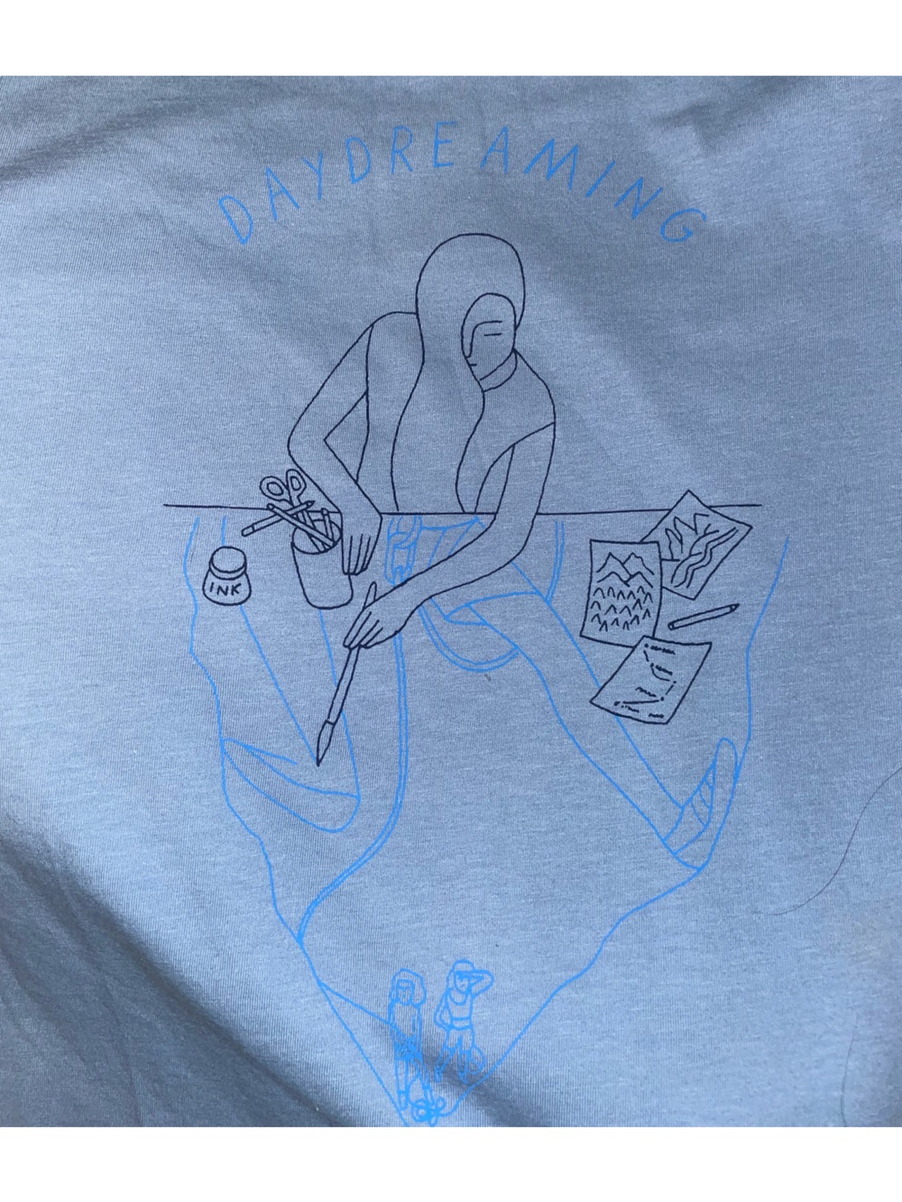 Patagonia Blue Women’s Graphic Tank Top - Picture 3 of 5